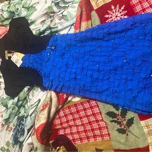 Jc Penny Blue Dress with Charm